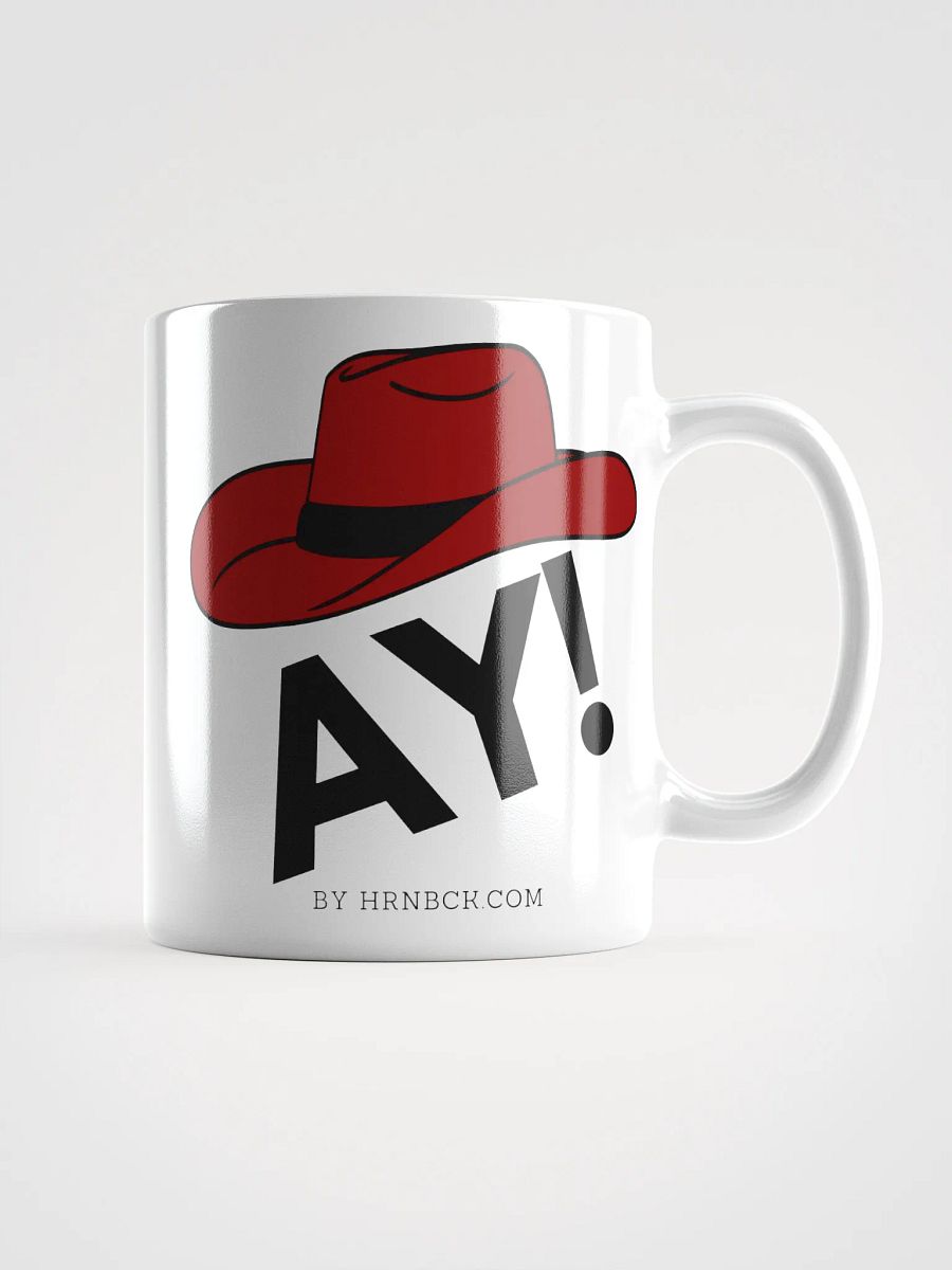 HRNBCK MUG - AY! White Edition One product image (3)
