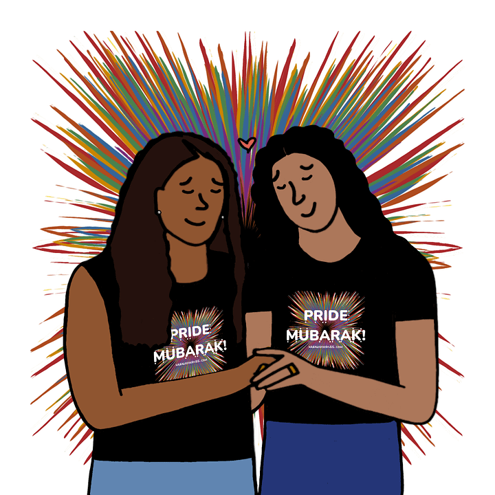 Pride Mubarak Crop T-Shirt product image (2)