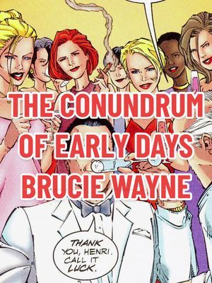The conundrum of early Brucie Wayne #nerd #comic #comics #funny #batman #observation #robin #dc 