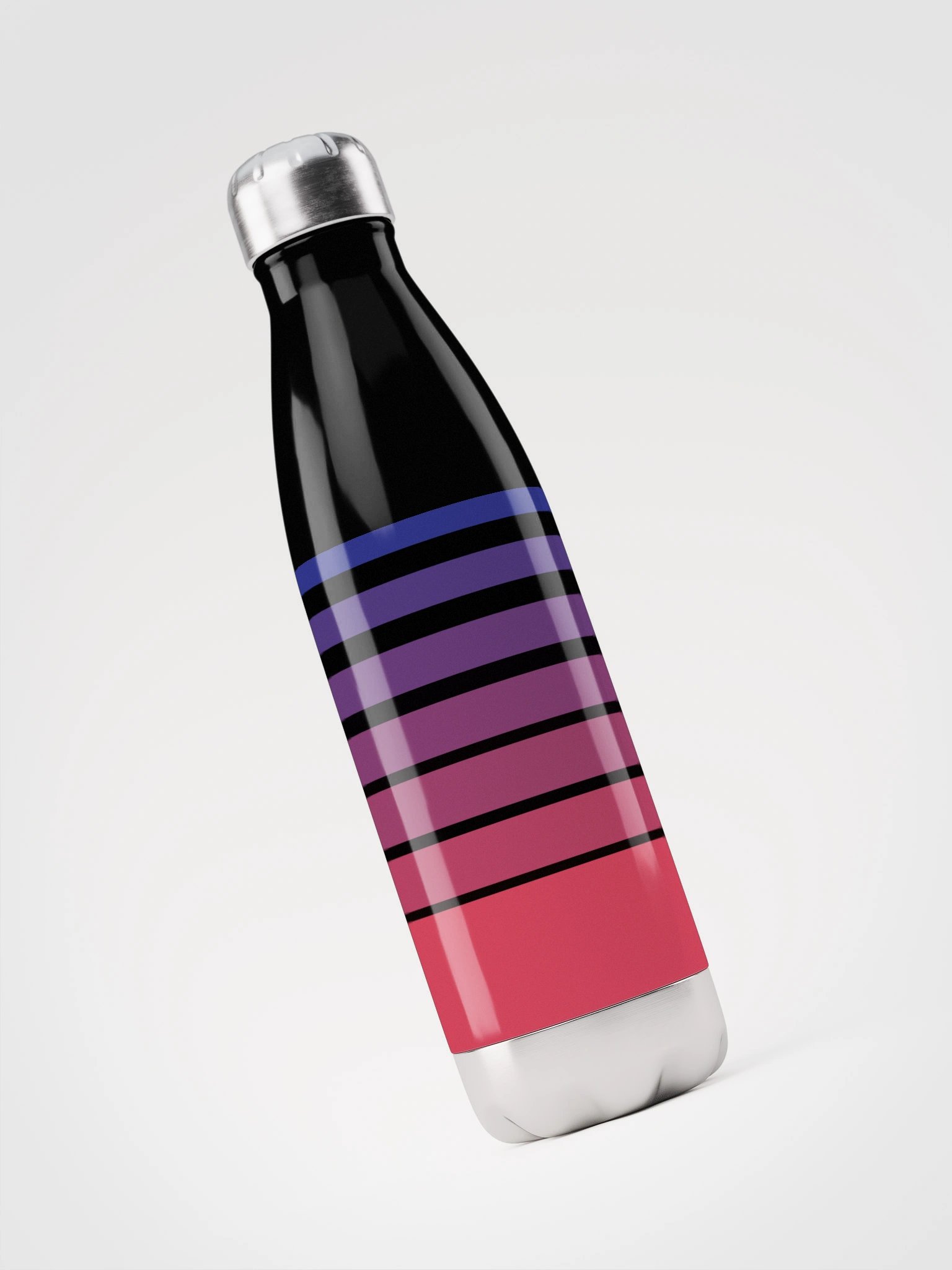 Dual Process Theory - YT Icon Background - Stainless Steel Water Bottle product image (3)