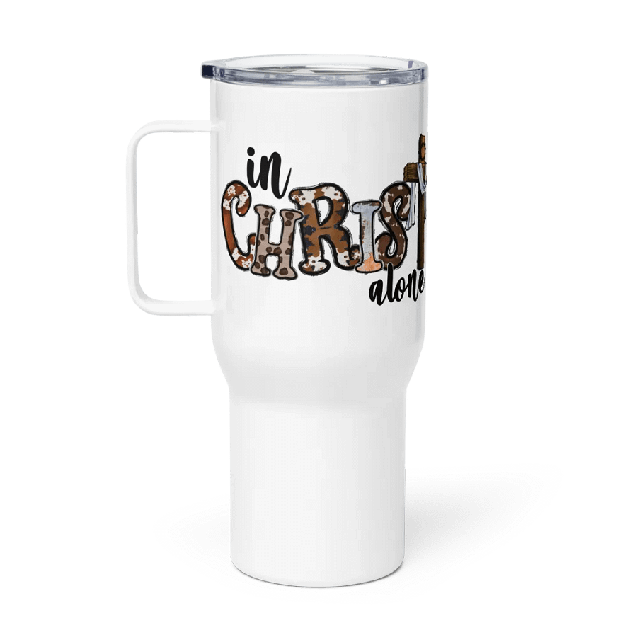 In Christ Alone - Travel Mug w/ Handle product image (1)