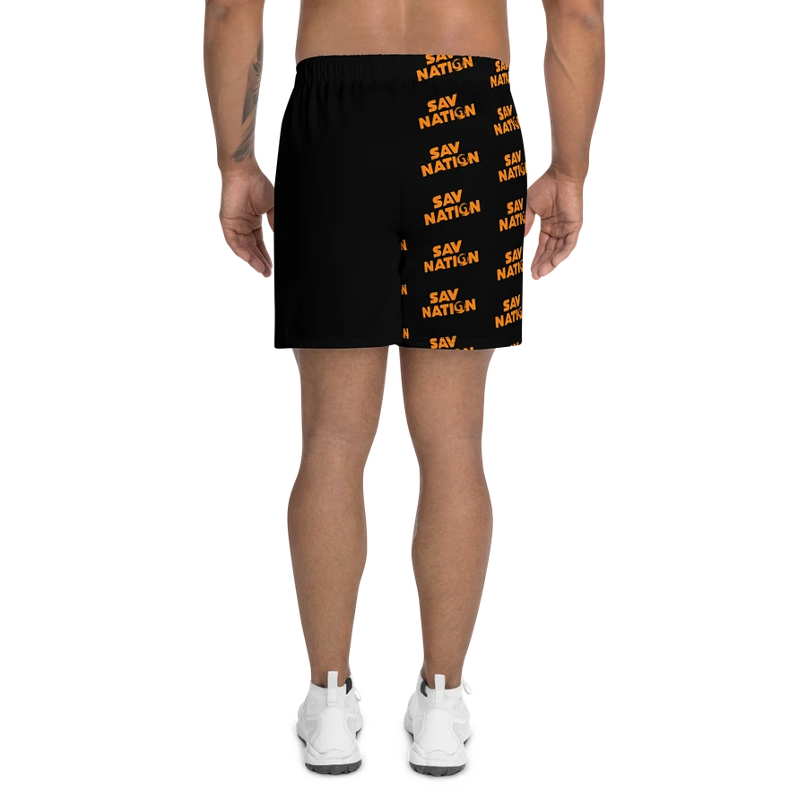 Orange Sav Nation Printed Shorts product image (2)