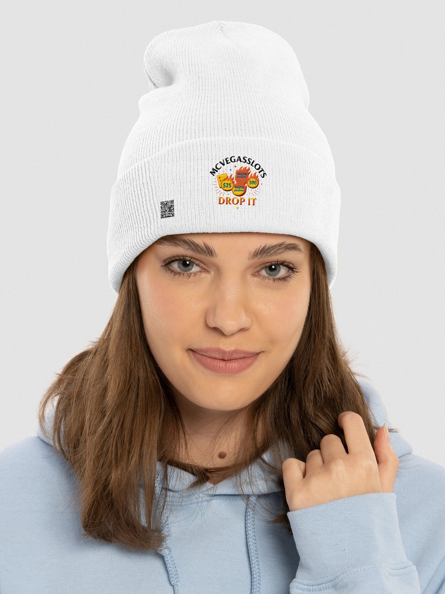 Drop It Flames Cuffed Beanie product image (3)
