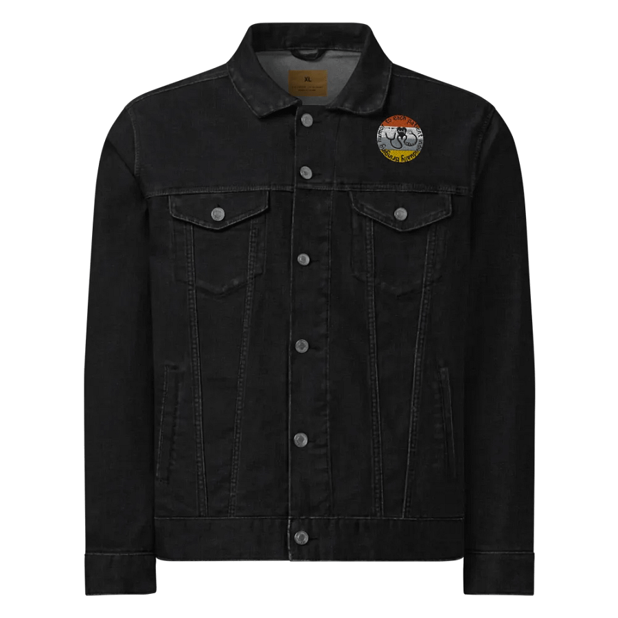 Bringing humor to each patient individually Denim Jacket product image (1)