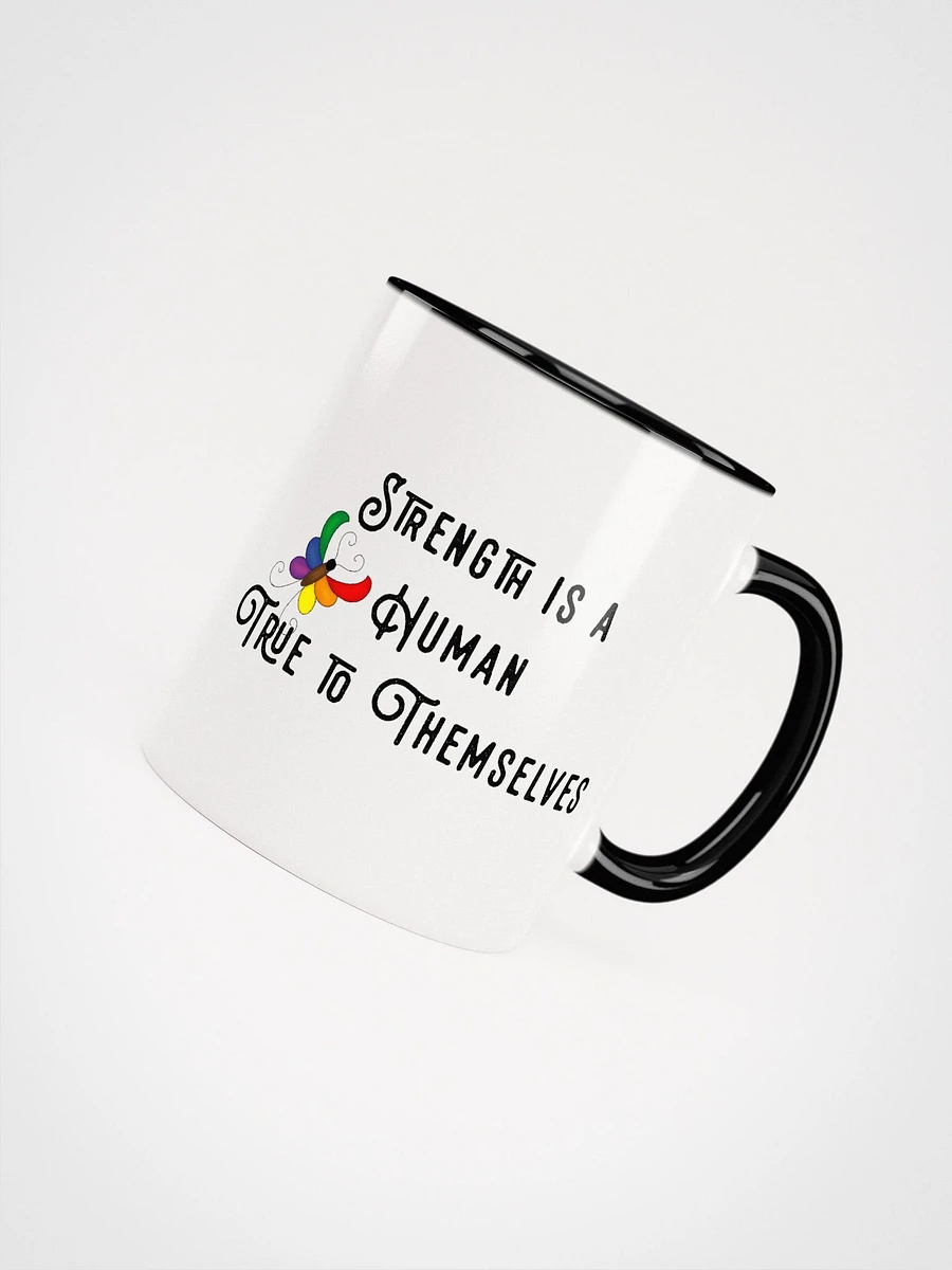 Strength is a Human Mug - With Color product image (4)