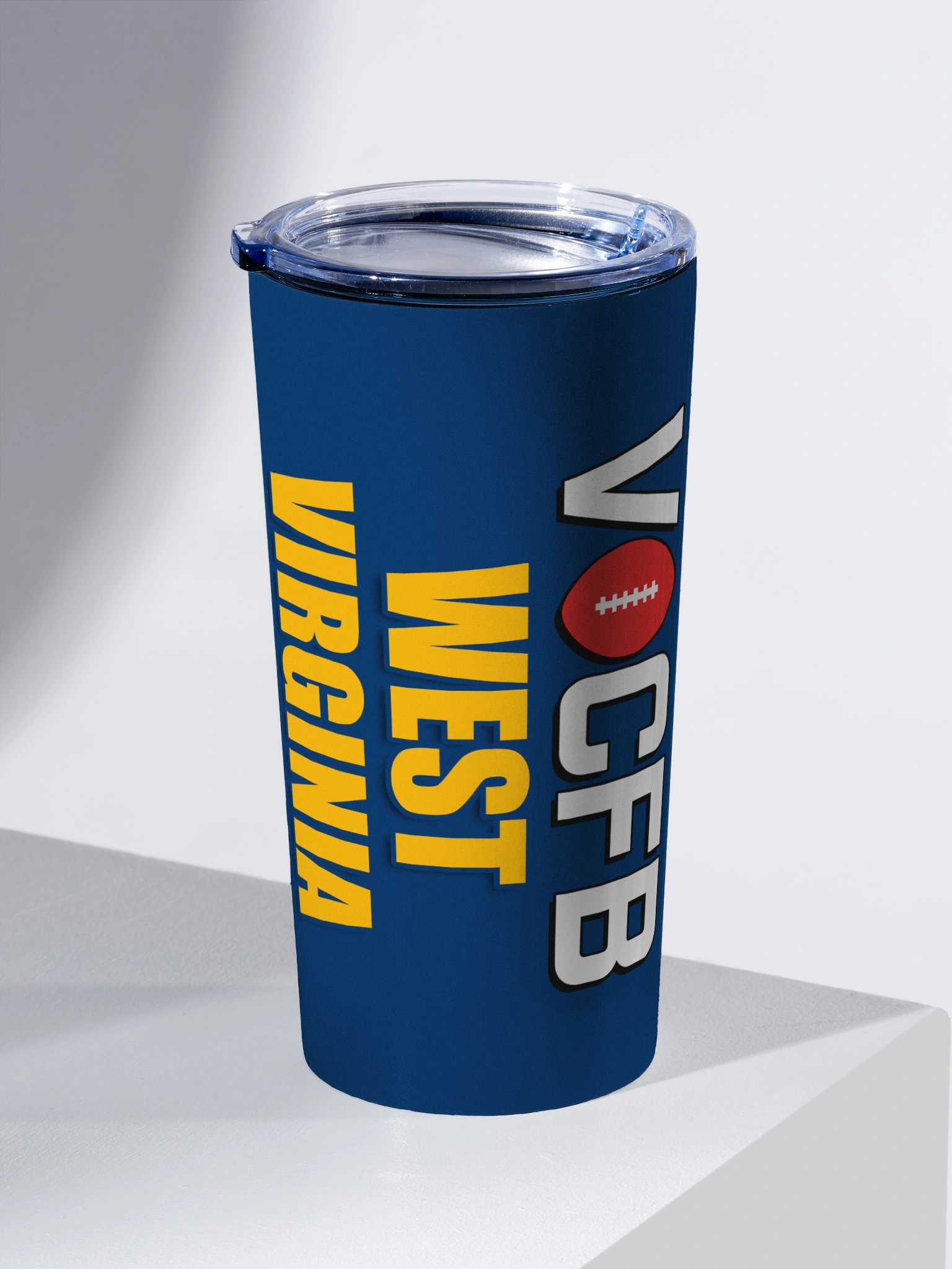 West Virginia VOCFB Tumbler product image (2)