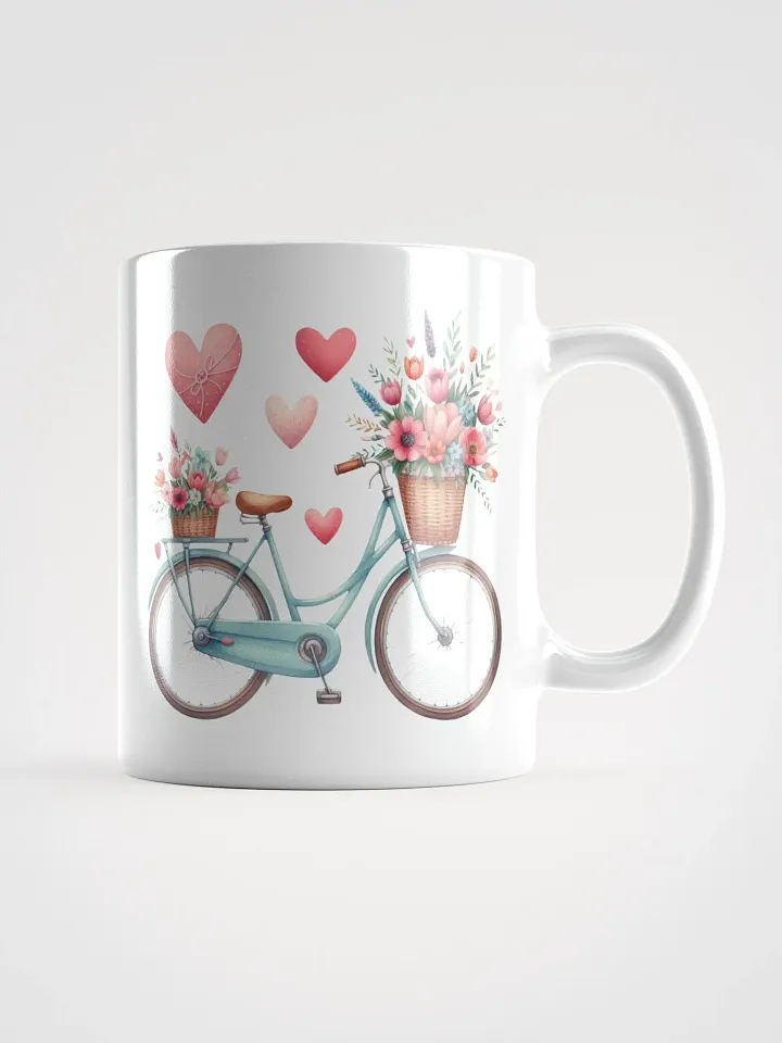 Whimsical Bicycle Romance Mug product image (1)