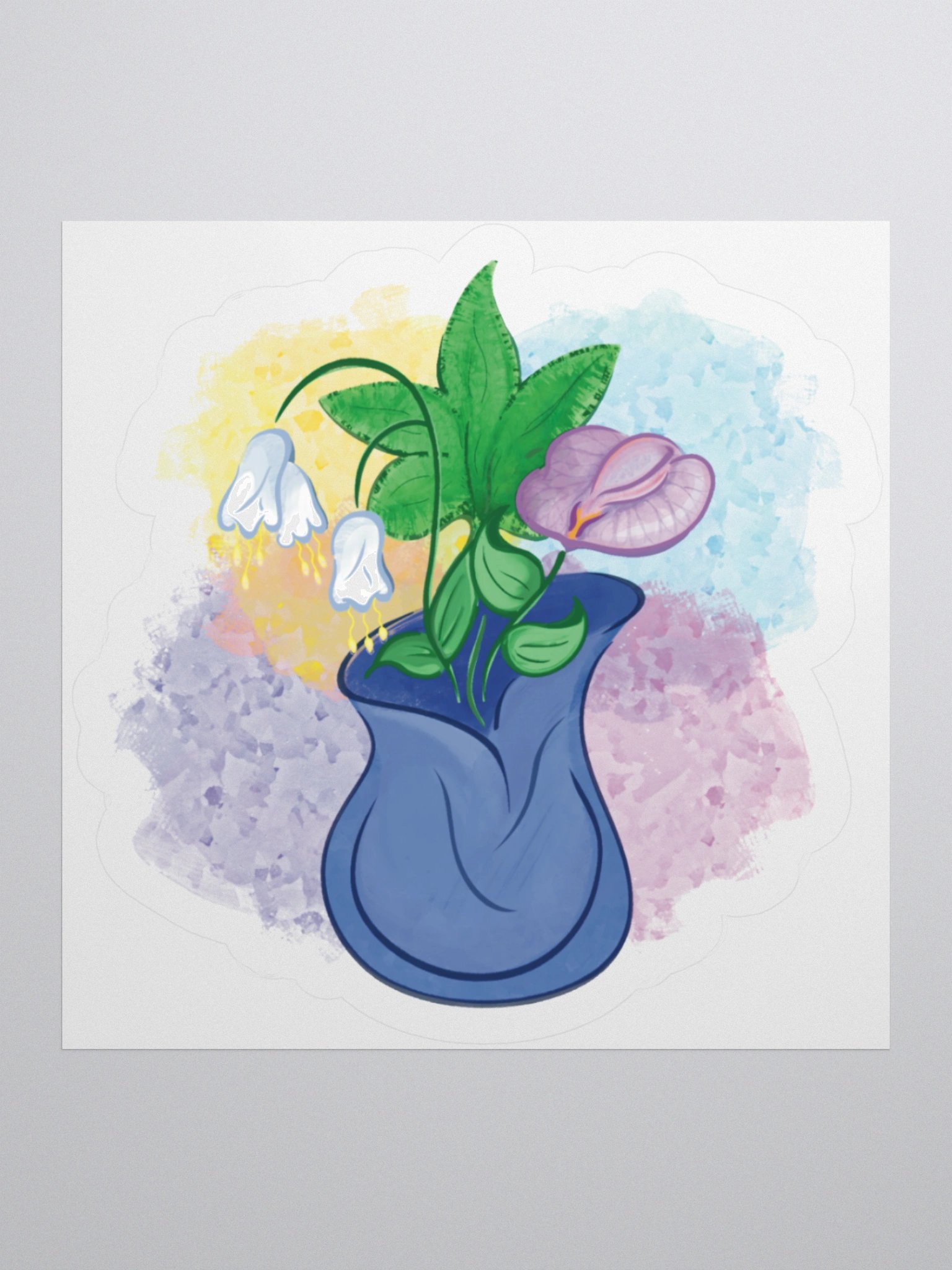 Passion Flower Sticker product image (3)