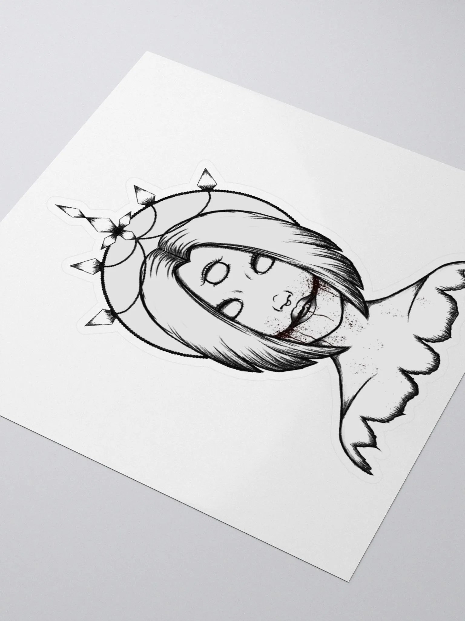 3 eyed babe sticker product image (3)
