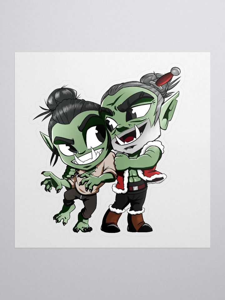 Chibi Tryggrs Sticker product image (1)