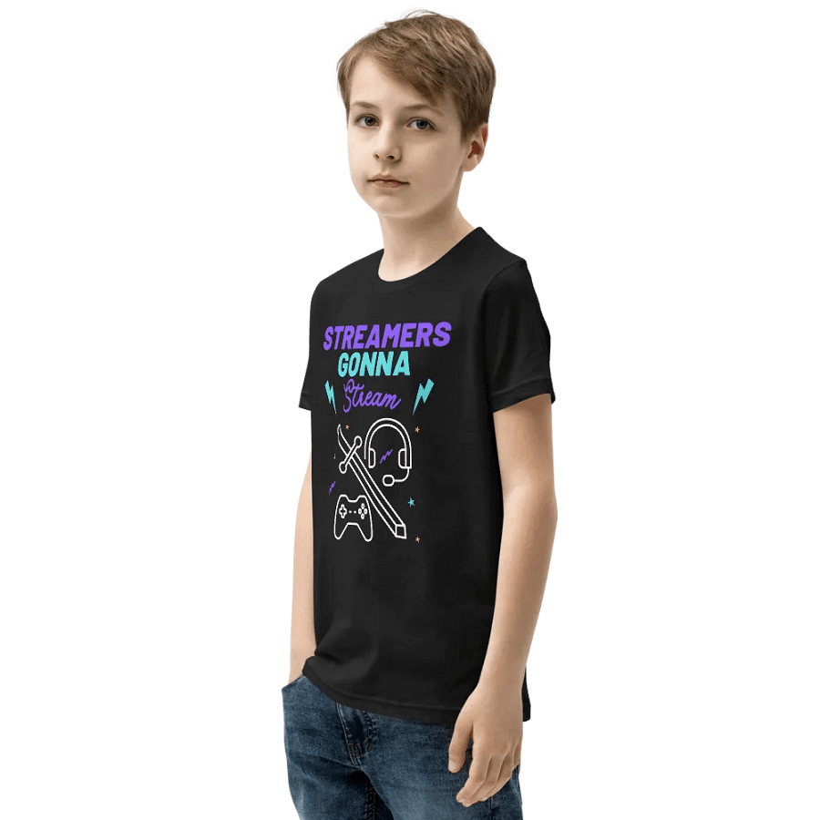 Streamers' Vibes Youth T-Shirt product image (3)
