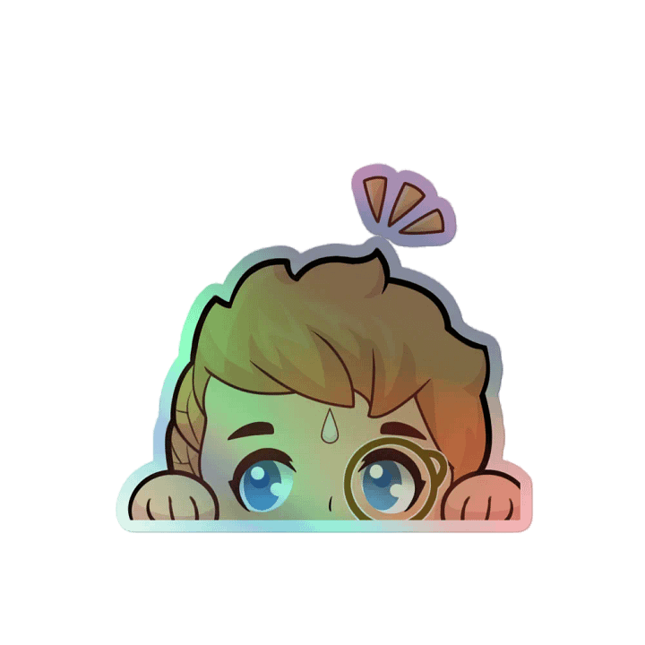 Ara Peaker holo sticker product image (2)