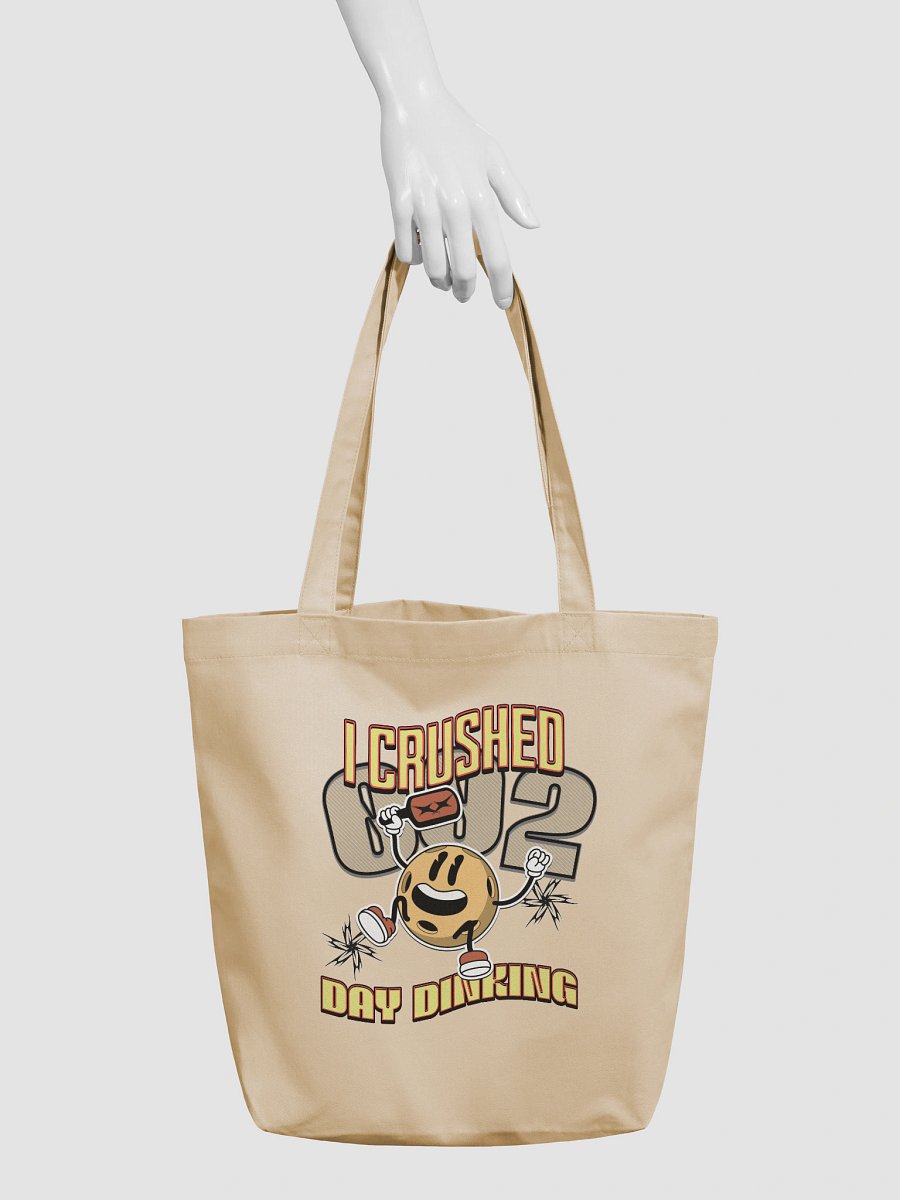 I Crushed 002 Day Dinking Pickleball Celebration Eco-Friendly Tote Bag product image (6)