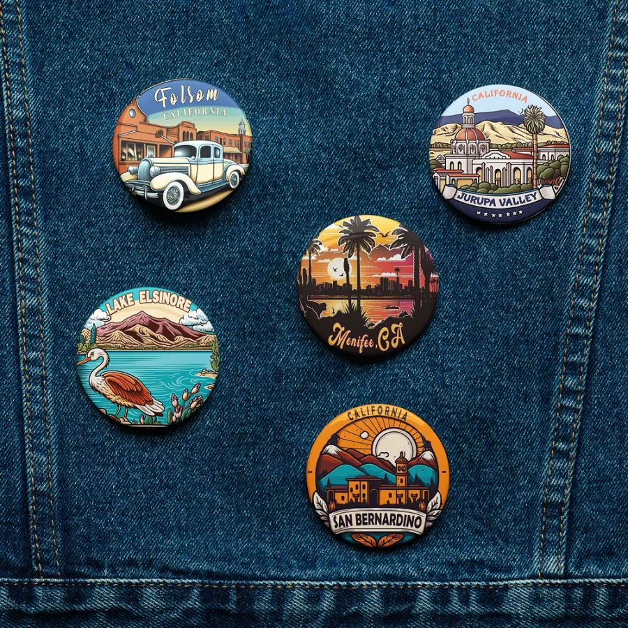 California Hidden Gems - Set Of 5 Pins product image (11)