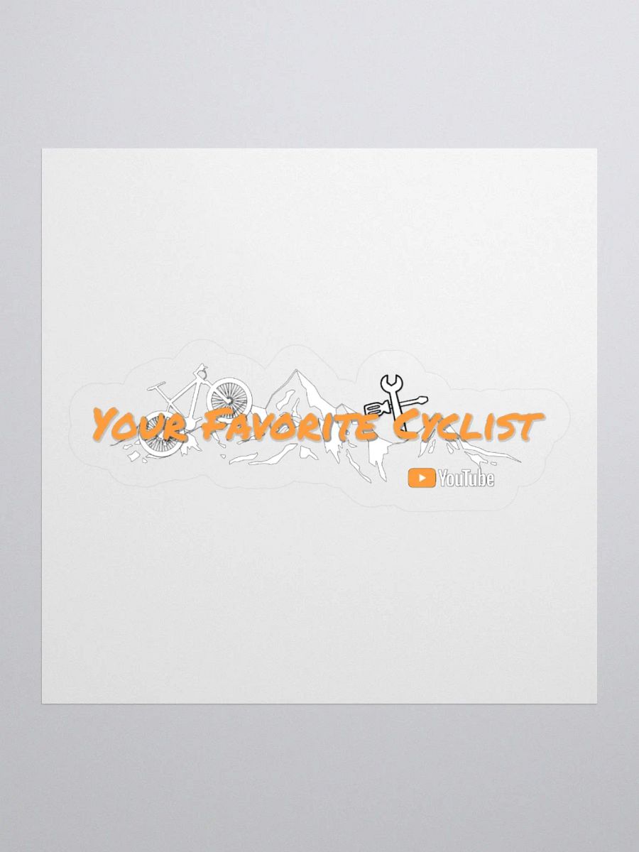 Classic Your Favorite Cyclist Sticker product image (1)