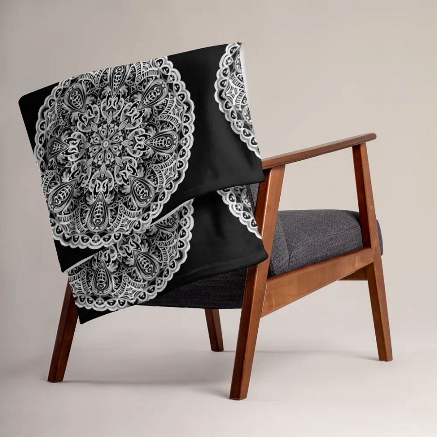 Mandala Magic Throw Blanket product image (1)