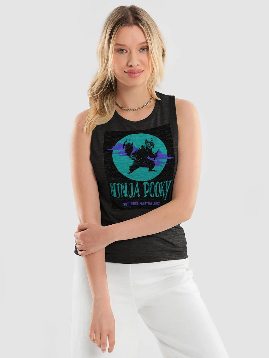 Ninja Pooky Flowy Muscle Tank product image (3)