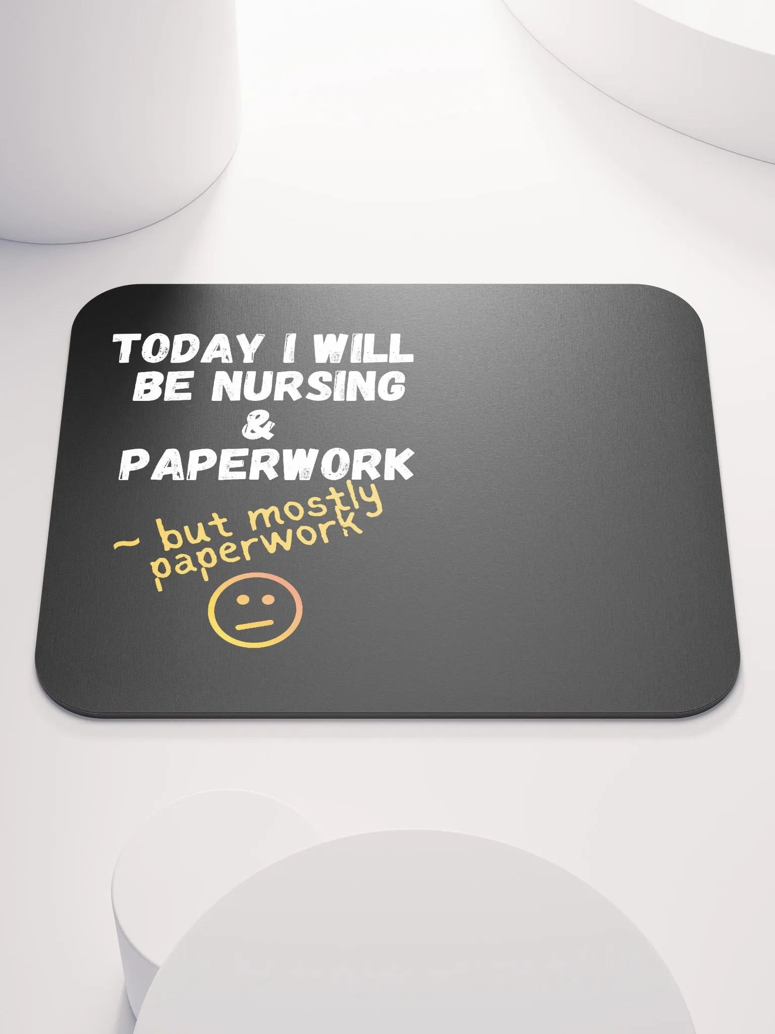 Funny Nurse Mousemat 