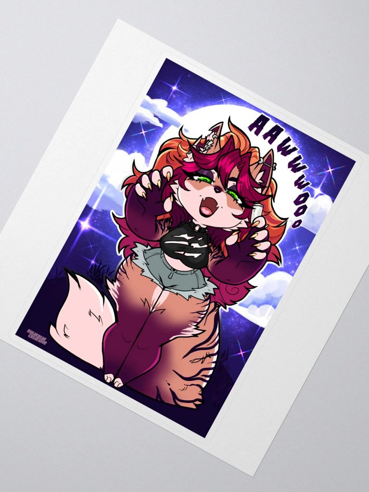 Wolfhead Awoo - Sticker product image (7)