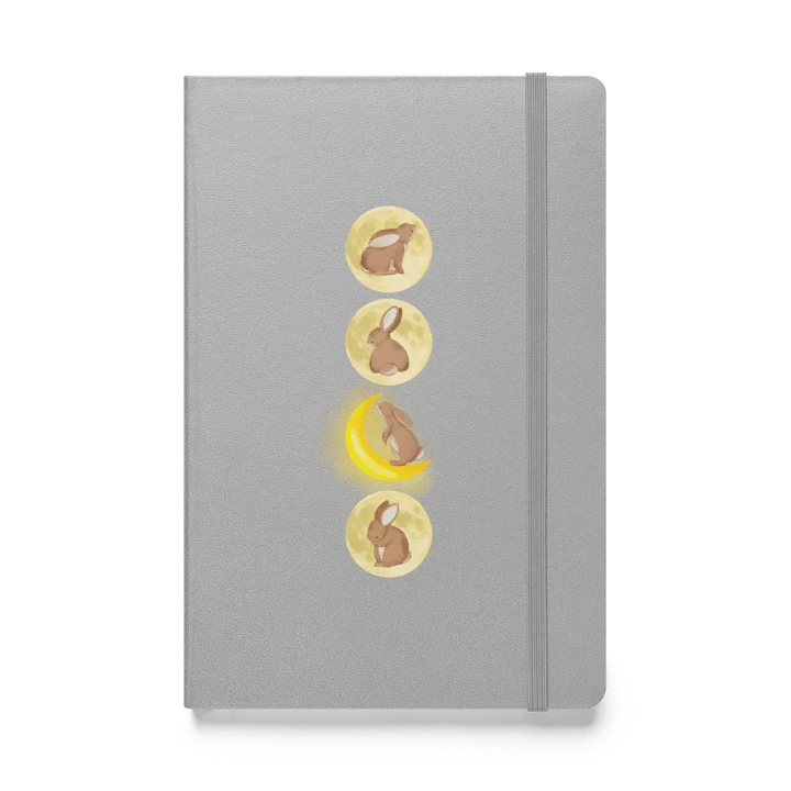 Rabbits In The Moon Hardcover Notebook product image (2)