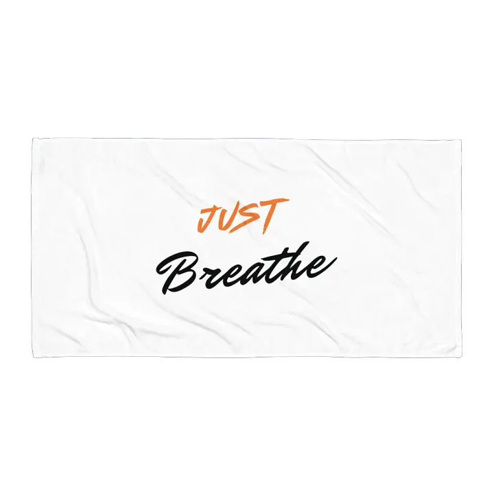 JUST Breathe Sublimated Towel product image (1)