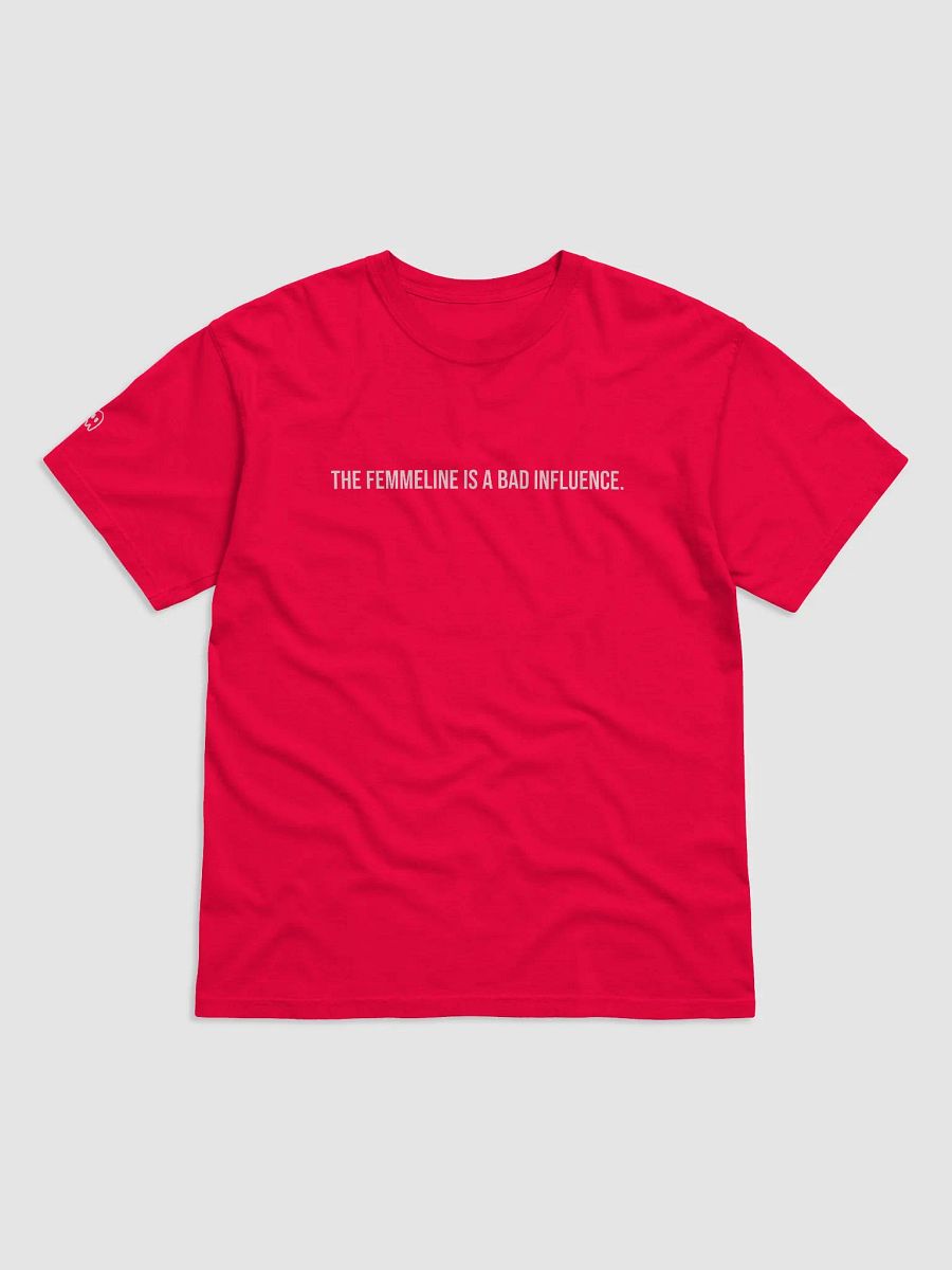 The Femmeline Is A Bad Influence (White Font) product image (2)