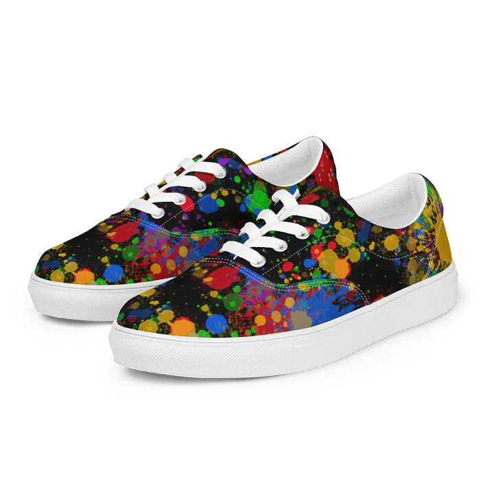 JokersVibe Graffiti Style Lace-Up Shoes product image (2)