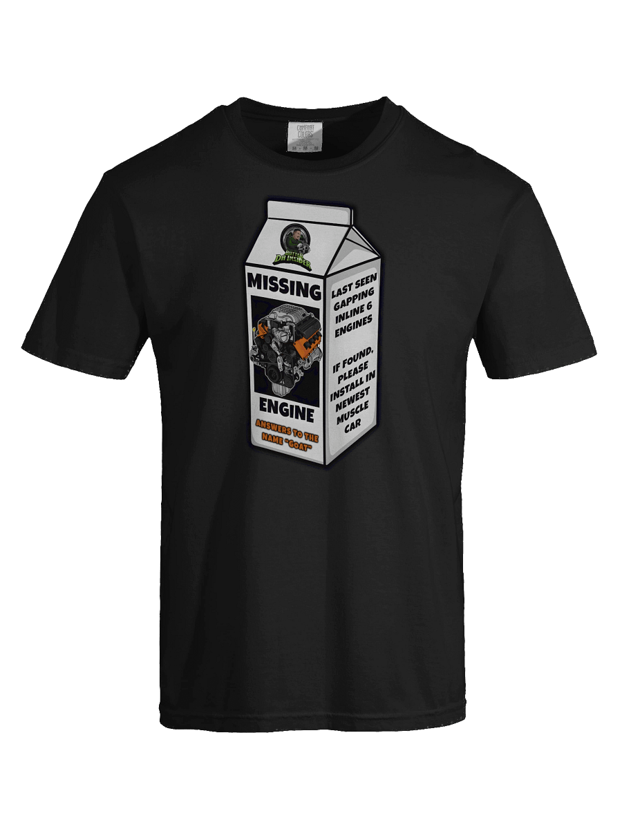 GOAT Engine Missing Illustration T-Shirt product image (63)