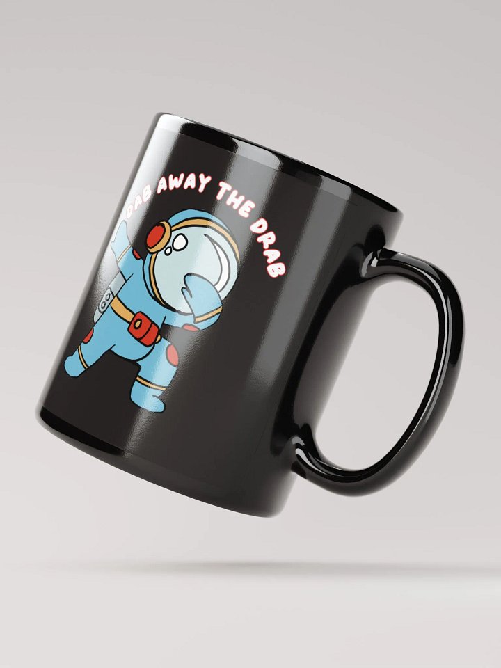 Space Dab Black Glossy Mug product image (3)