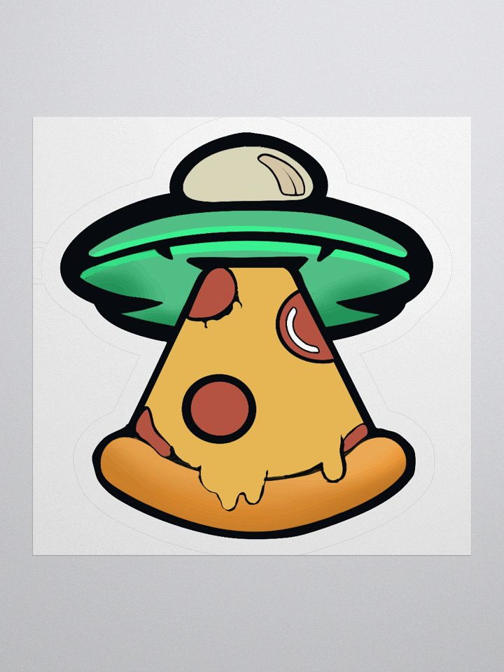 Alien Pizza Sticker product image (1)