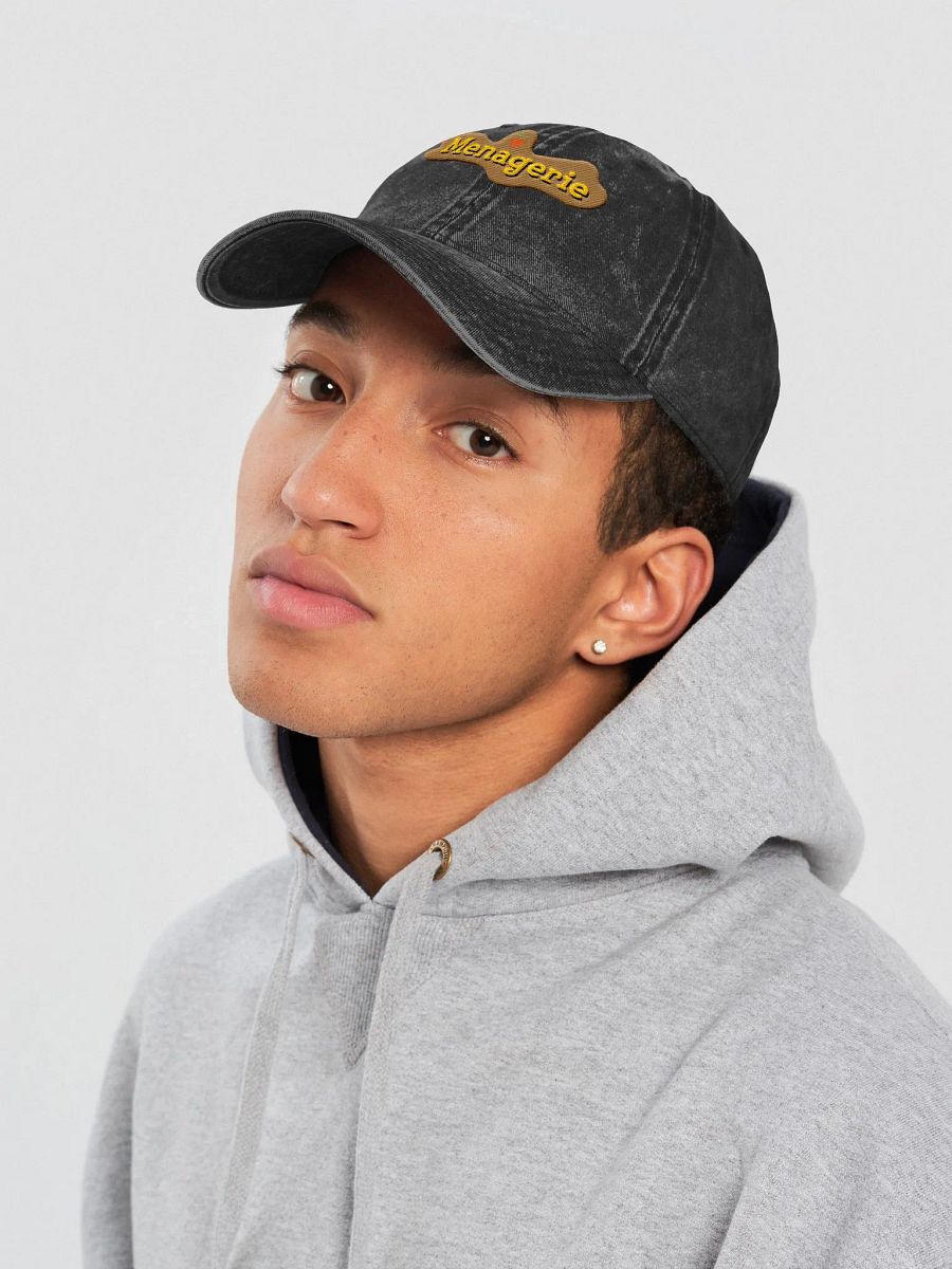 Menagerie Island Sign ~ denim cap product image (5)