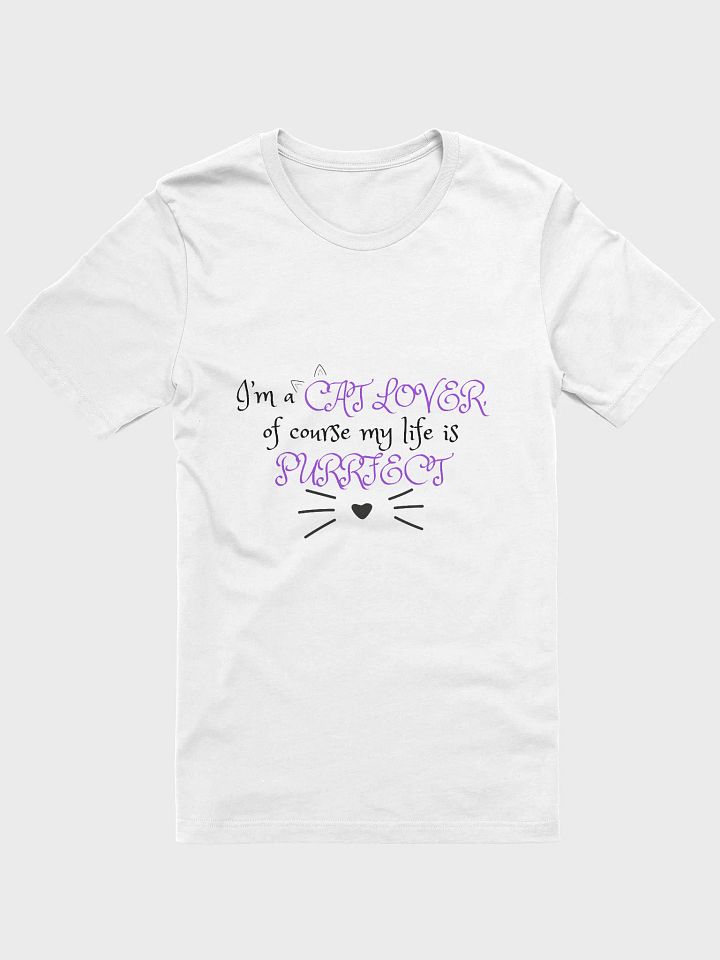 Purrfect Cat Lover Tee product image (1)