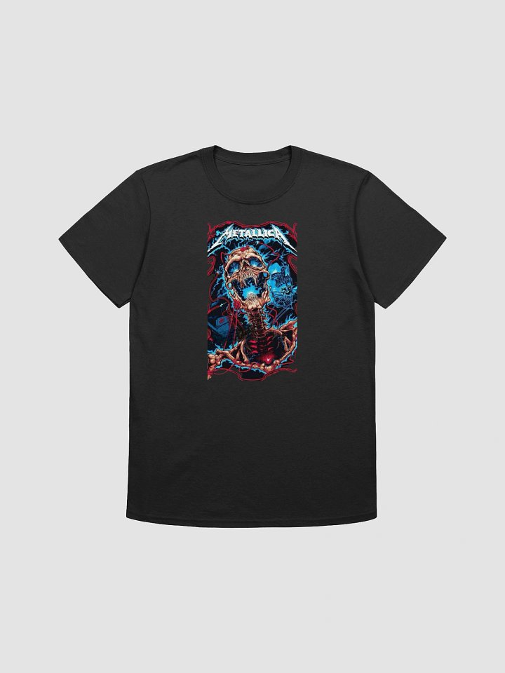 Metallica T-Shirt - Ride the Lightning Electric Skull Art product image (1)