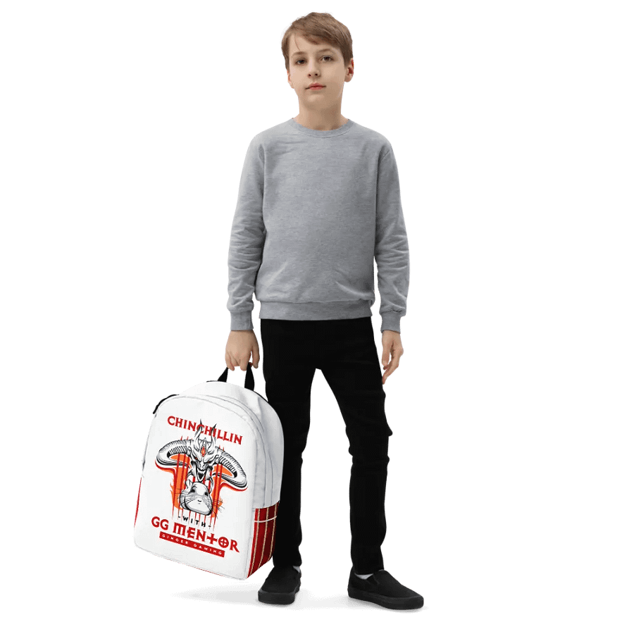 Chinchillin With GGMentor Backpack! product image (7)