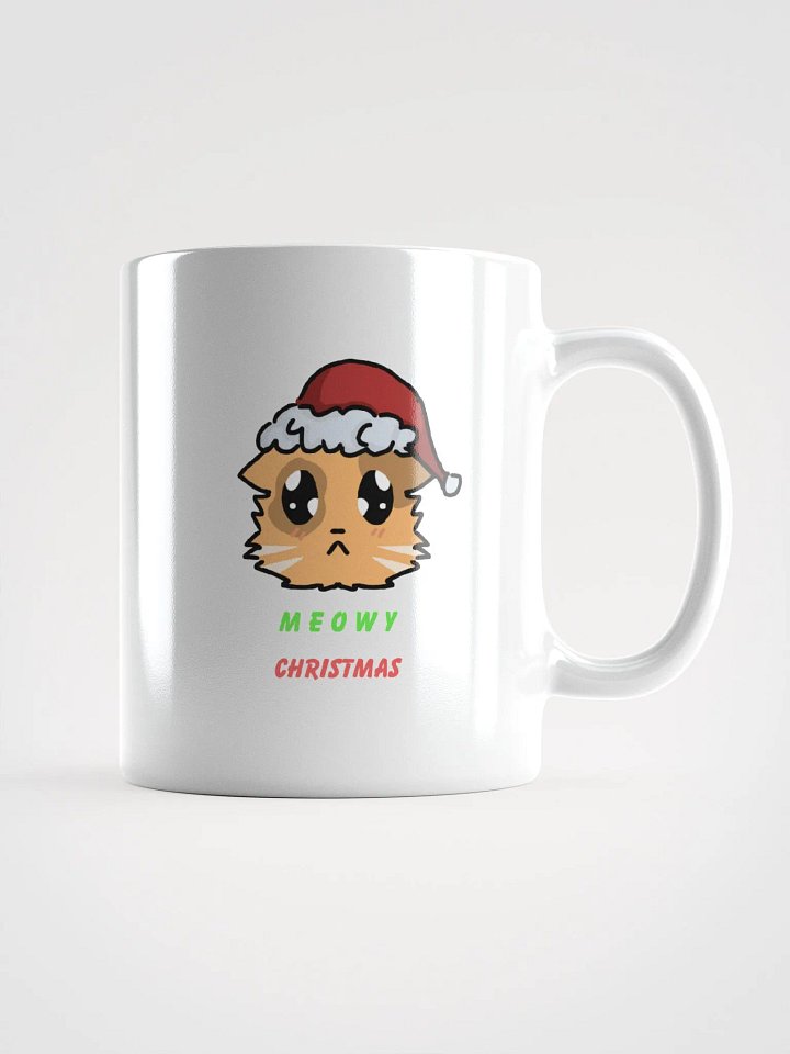 Meowy Christmas Light Mode Coffee Mug product image (1)