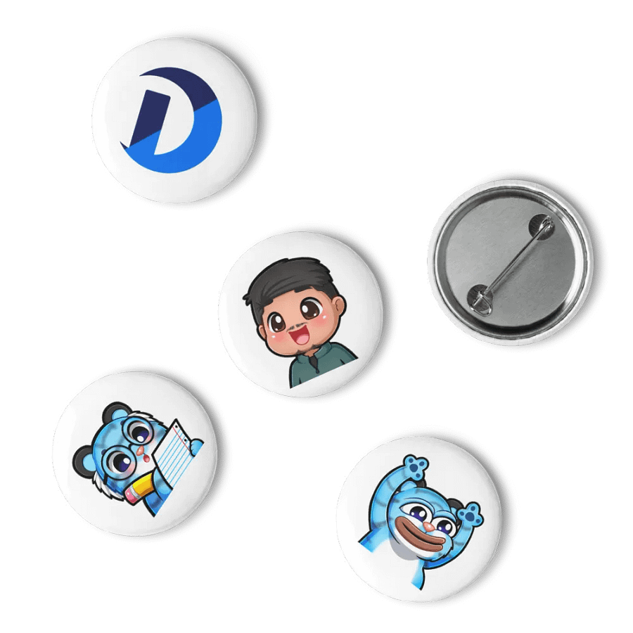 Dusking Pin Buttons (Set of 5) product image (6)