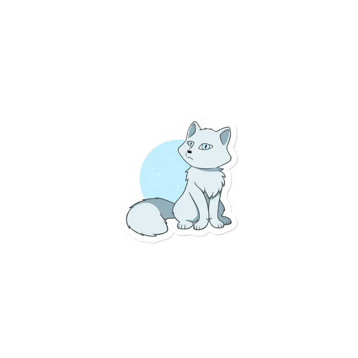Arctic Fox Magnet product image (1)