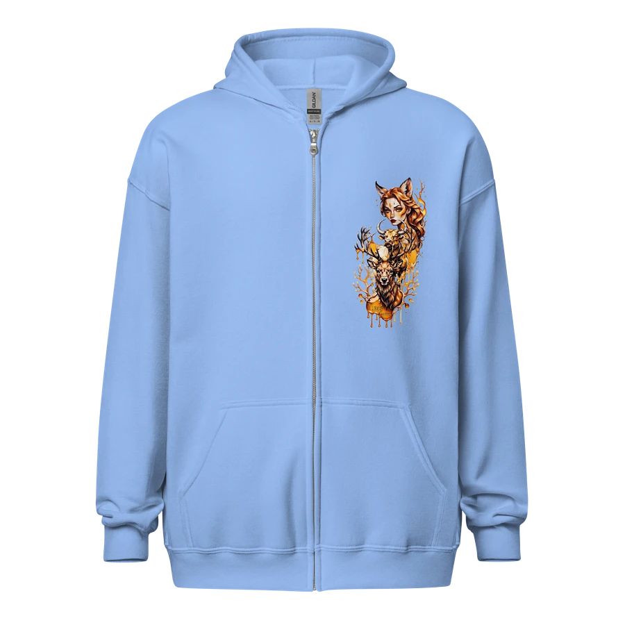 Vixen Stag and Bull Honey Zippy Hoodie product image (16)
