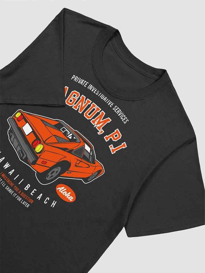 Magnum P.I. Red Sports Car T-Shirt product image (2)