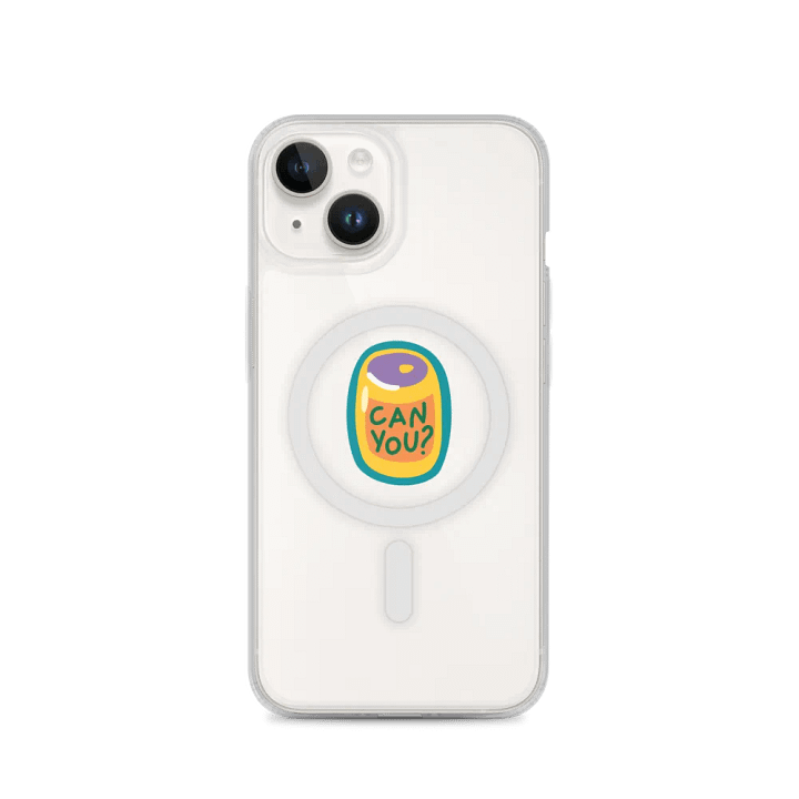 Mystic Can You? iPhone® MagSafe® Clear Case product image (4)