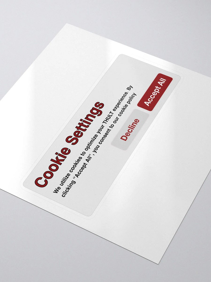 Thult Cookie policy product image (3)