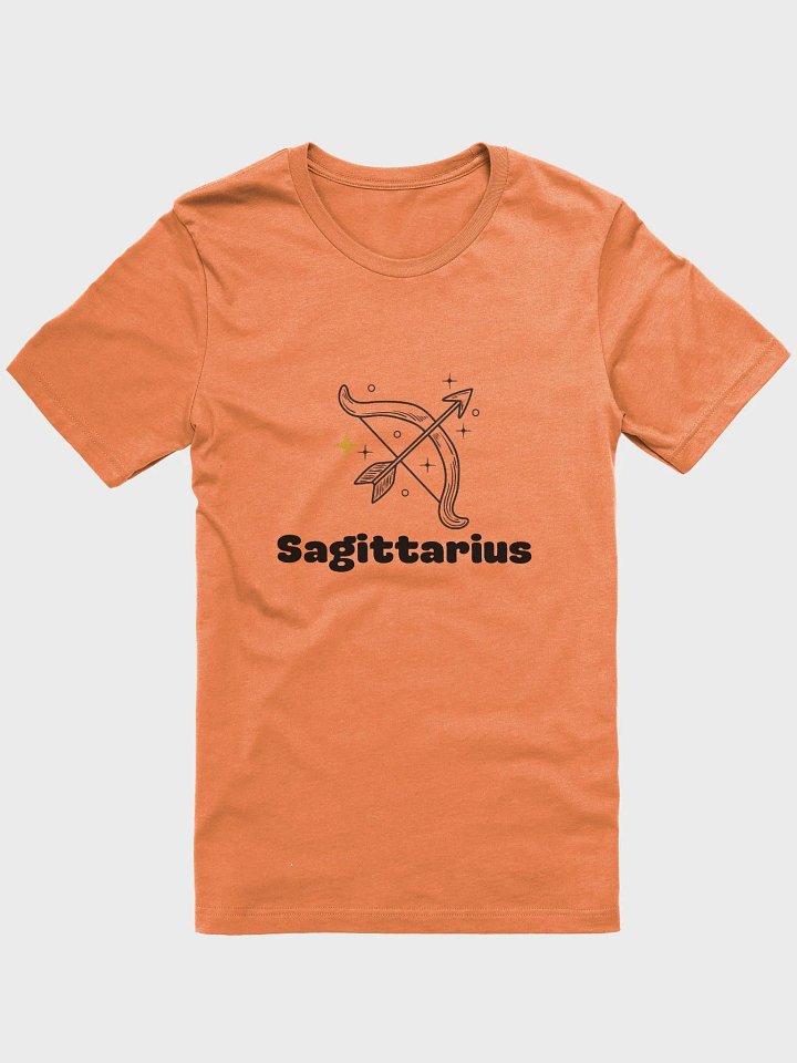 Sagittarius Archer T-shirt - Black Writing product image (1)