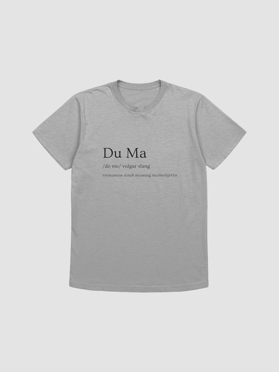 Du Ma T Shirt (middle finger on back) product image (3)