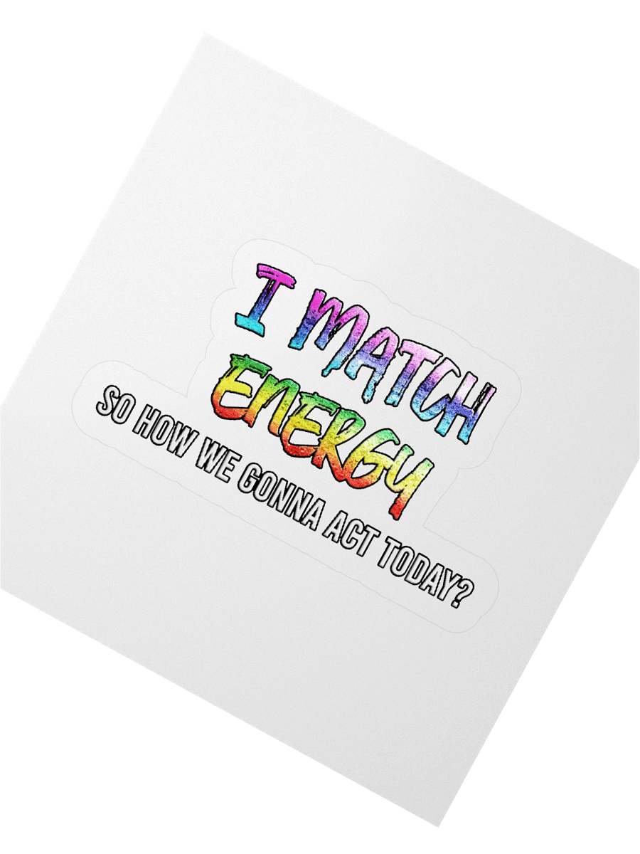 Match Energy - Sticker product image (2)