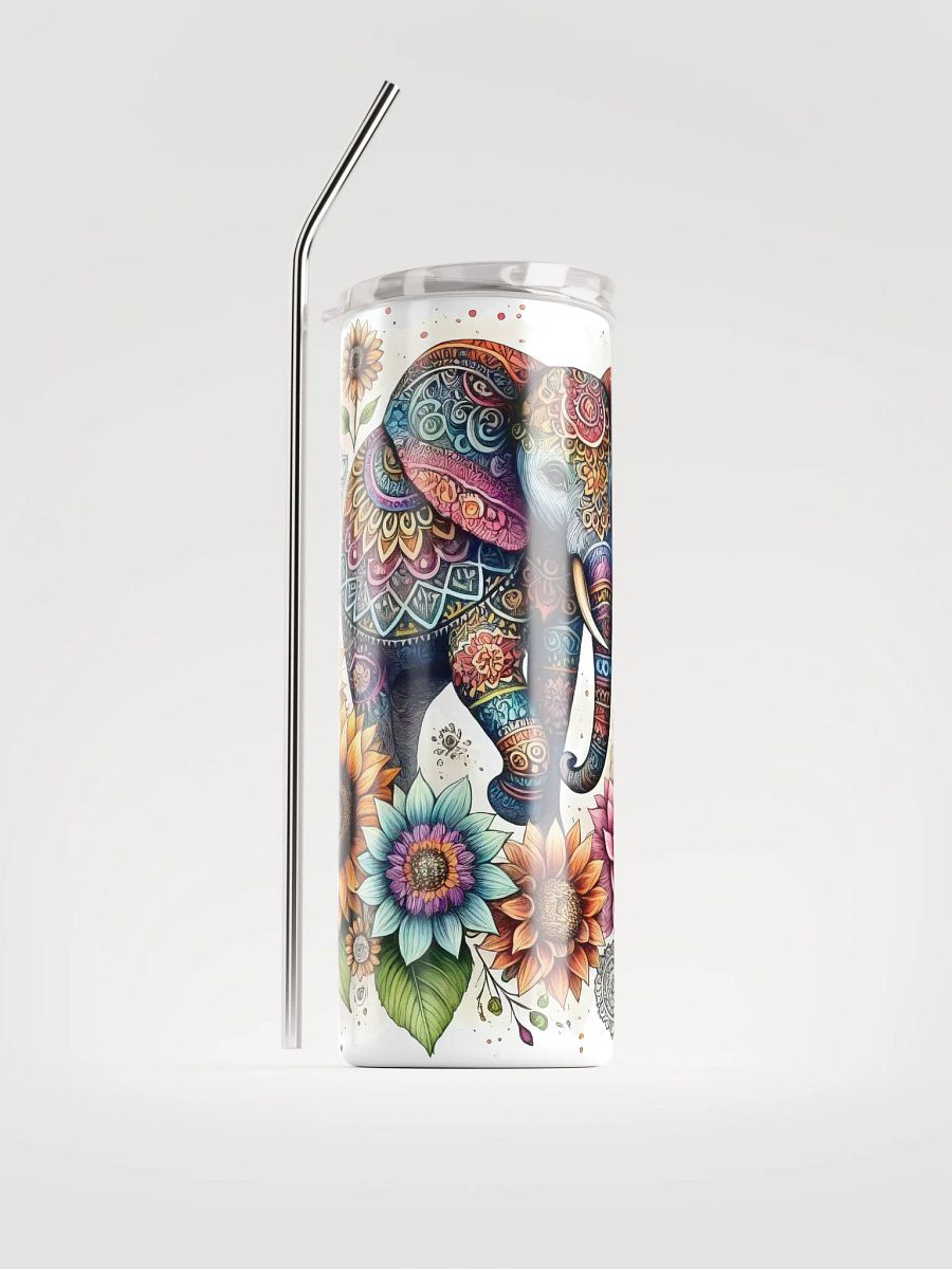 Exotic Elephant Stainless Steel Tumbler product image (2)