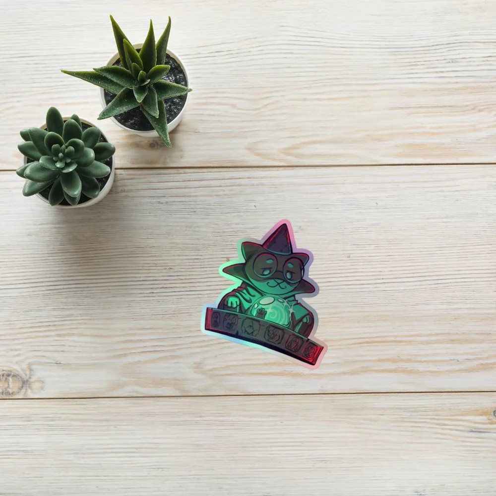 Ponder the Orb - Holographic Sticker product image (8)