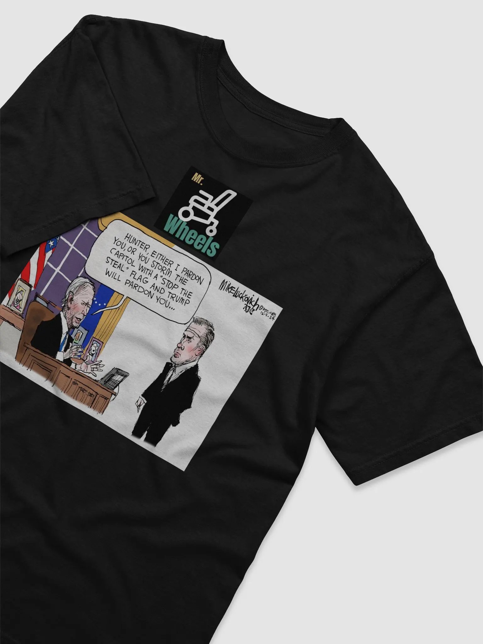 Political Satire Office Cartoon T-Shirt product image (3)
