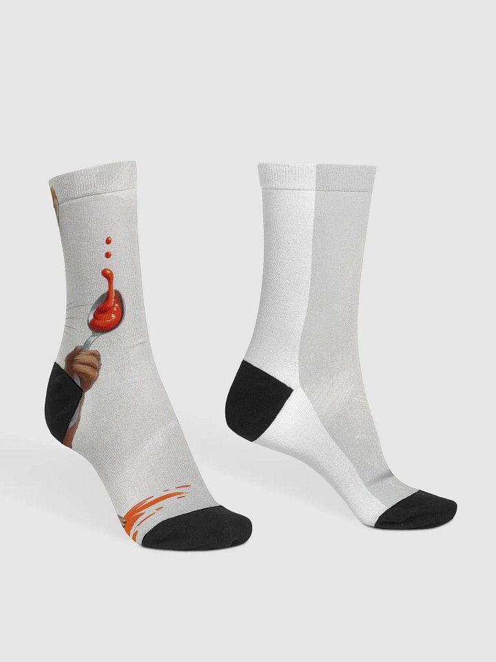 Hoppin' Hot Sauce Crew Socks product image (1)