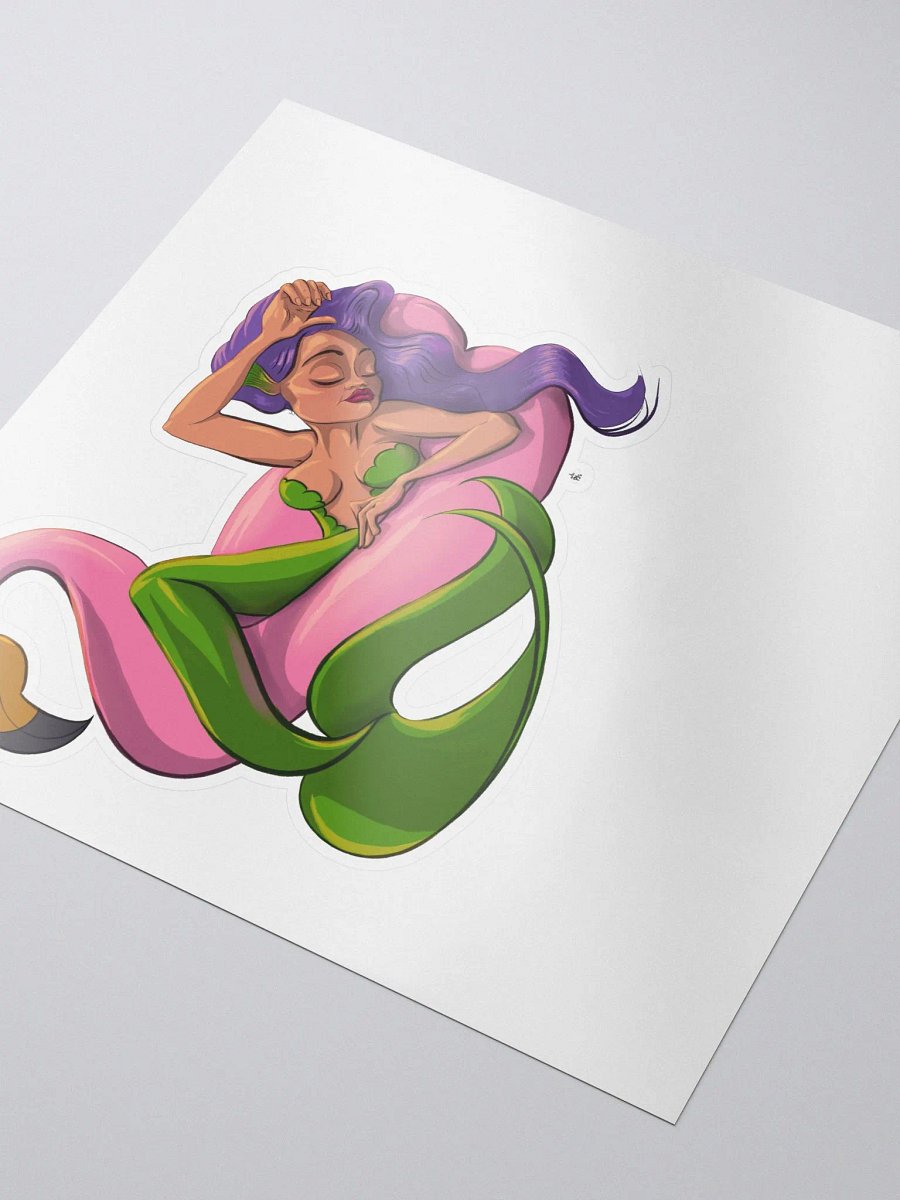 Mermaid Flamingo Floatie Sticker product image (3)