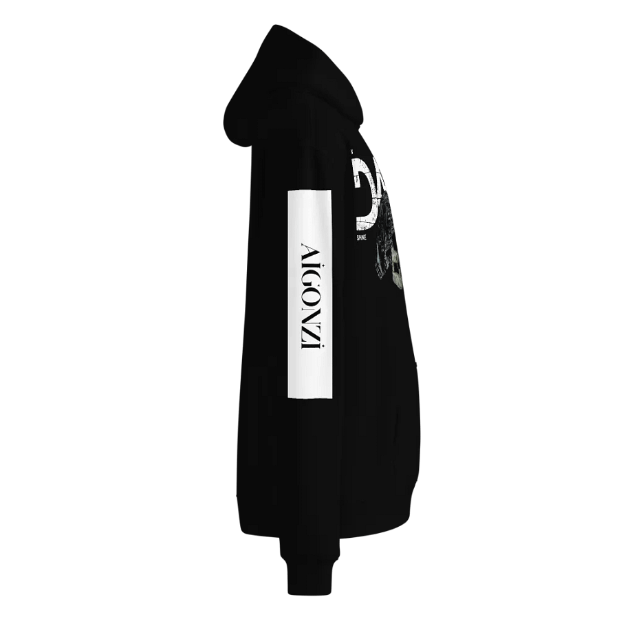 Dark AIGONZI Oversized Hoodie product image (6)